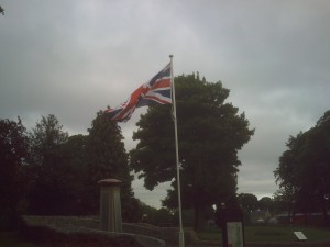 Union Flag flying