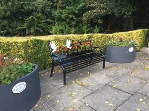 Remembrance Bench at Kirkstall